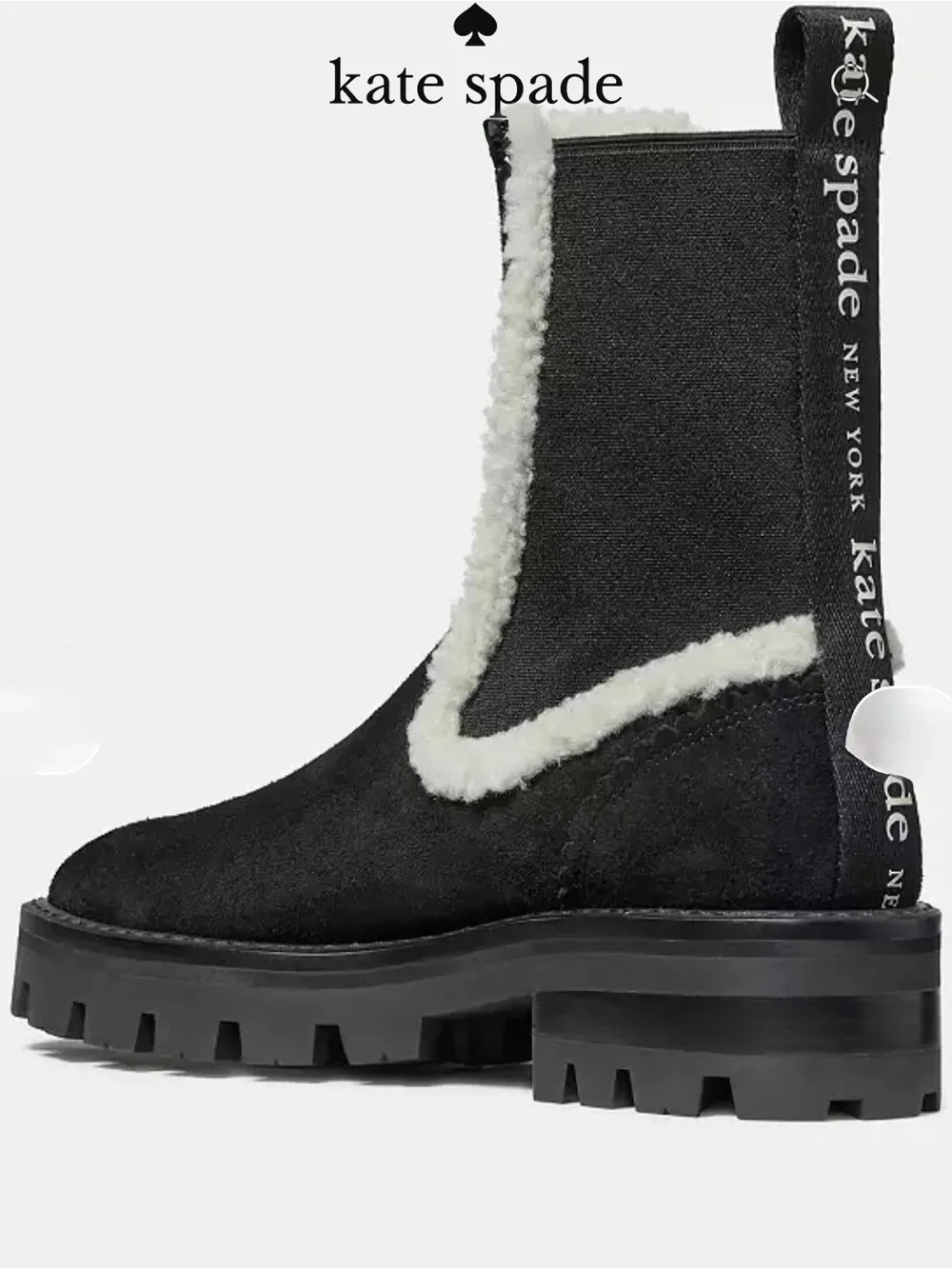 kate spade Piper Chelsea Boot size 7.5 NWT and box